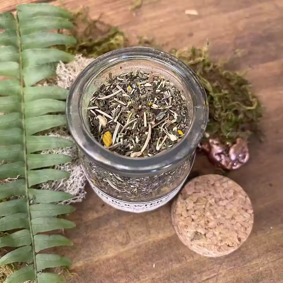 Thumbnail: Brain Booster Ritual Tea *clarity, Memory, Alertness, Motivation* Herbal Tea Caf