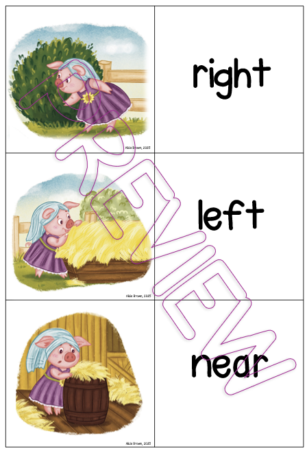 Thumbnail: Positional Language Word Cards | Positional Words | Positional Word Vocabulary