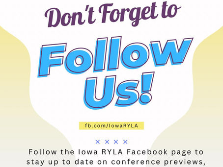 Join our IowaRYLA Facebook Page