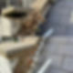 before and after shot of a roof repair