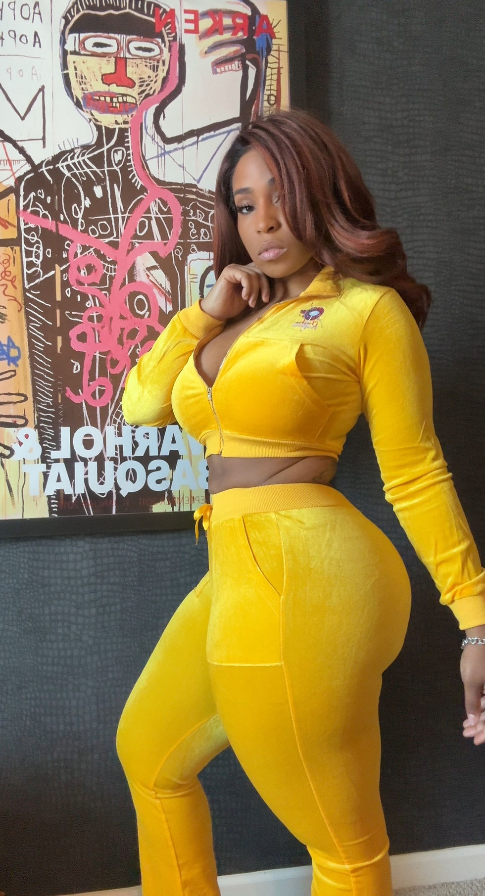Thumbnail: Cherokeeplayhouse TrackSuits  Velour 2 Piece Set