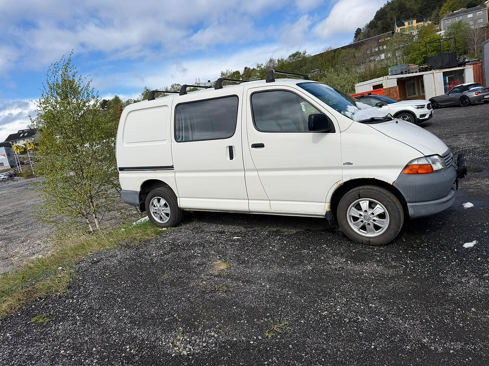 Varebil til leie