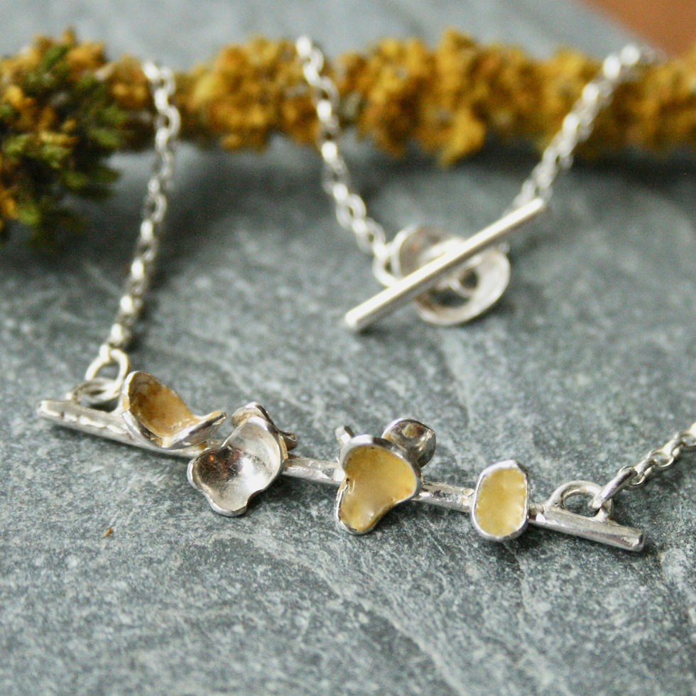 Thumbnail: Lichen branch inspired necklace