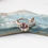 Thumbnail: Sterling silver branch ring with garnet gemstone