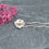 Thumbnail: Sterling silver floral hair pin