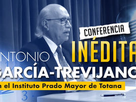 García-Trevijano, en el Instituto Prado Mayor de Totana