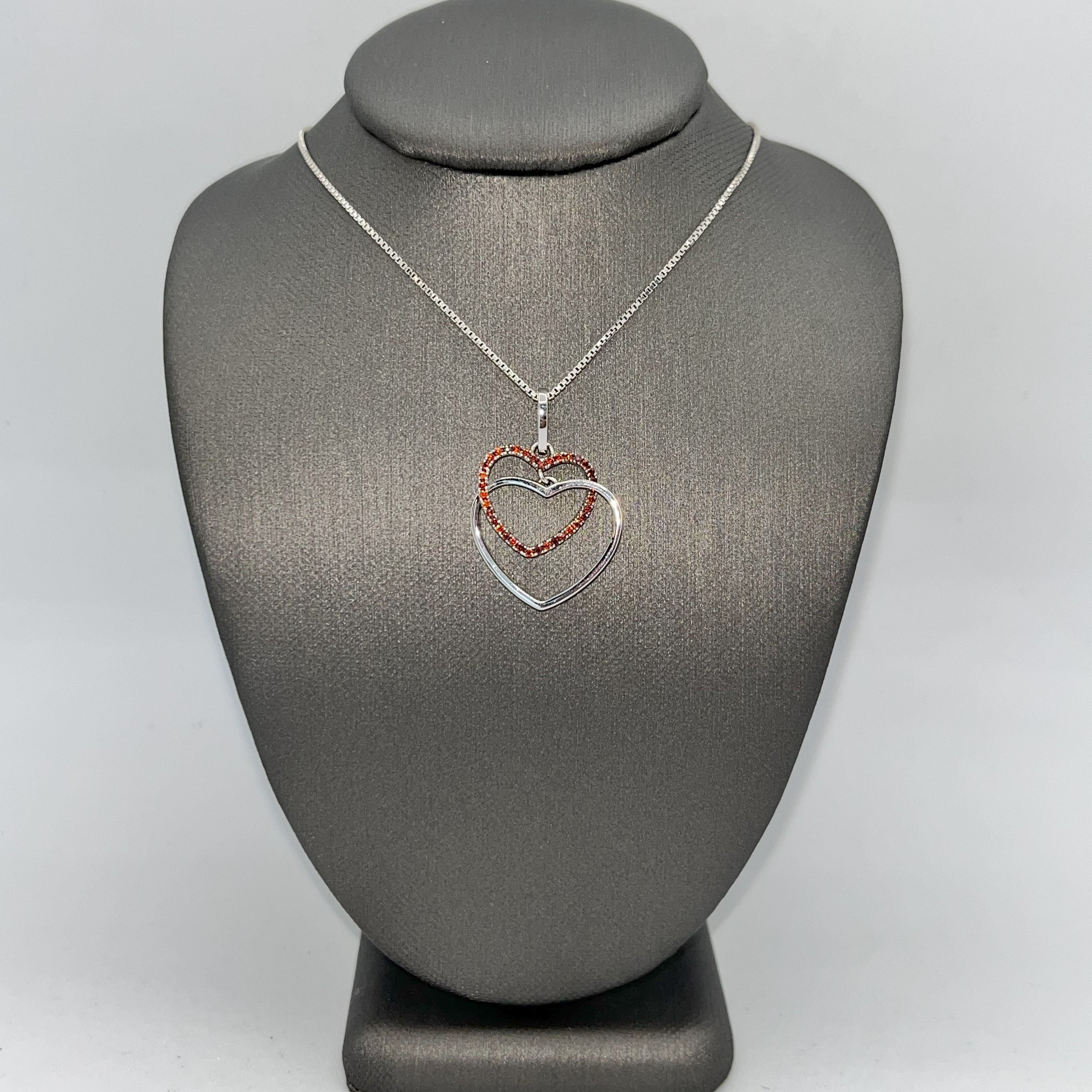 Intertwined Hearts Necklace