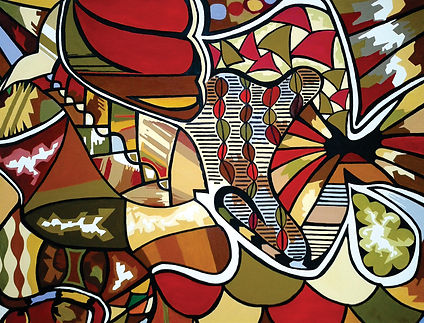 O mar - Óleo sobre painel. Dimensões: 80cm x 1m