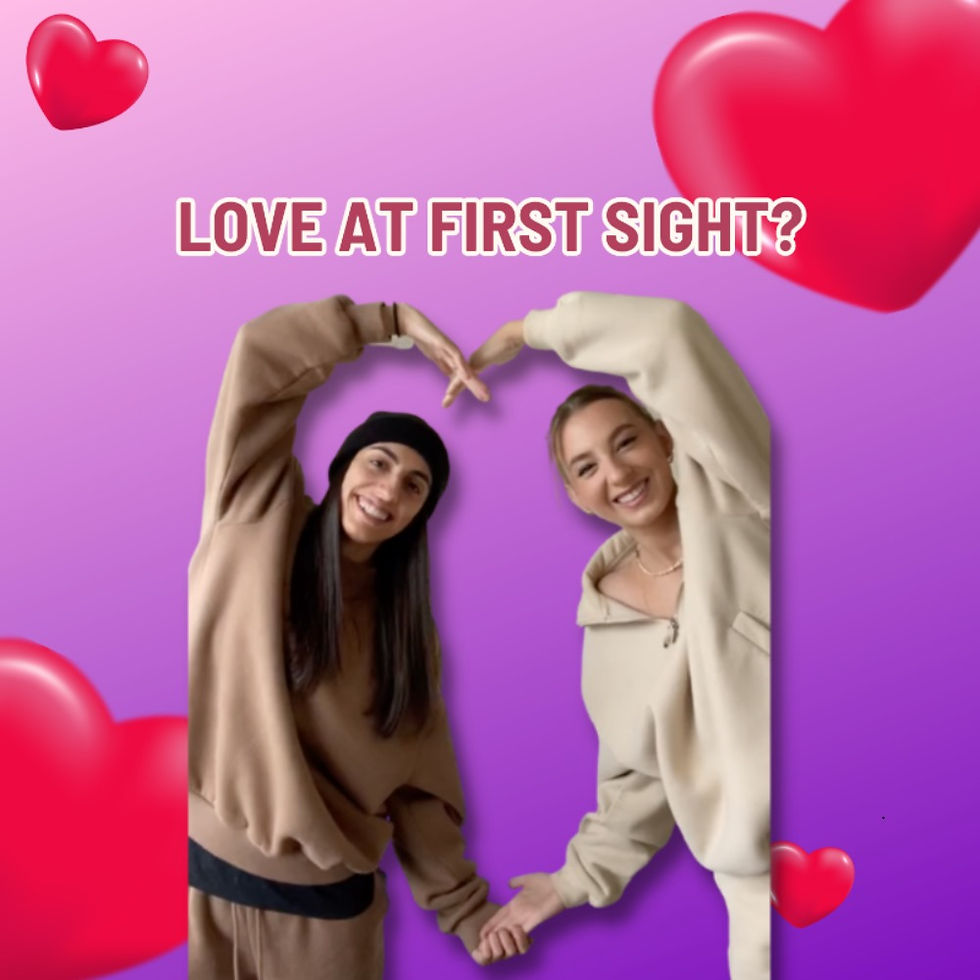 Do you believe in love at first sight?