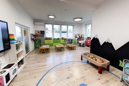 Sala zajęciowa grupy maluszków w Sportowym Przedszkolu Tik Tak w Blachownia