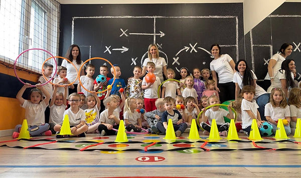 sport w Sportowym Przedszkolu Tik Tak w Blachowni