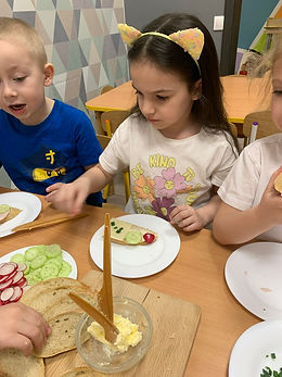 zajęcia na zdrówko - realizowane w Sportowym Przedszkolu Tik Tak w Blachowni