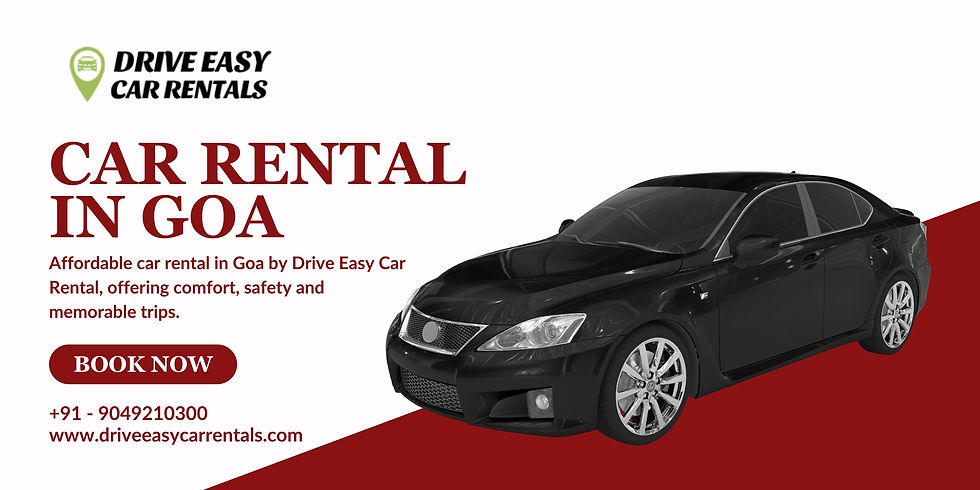 Car Rental in Goa – Explore Goa at Your Own Pace