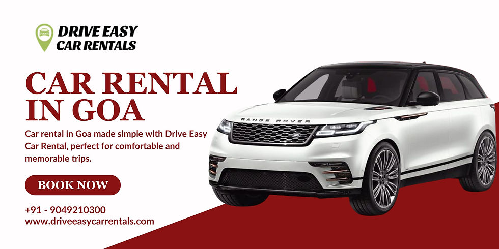 Car Rental in Goa – Explore Goa with Ease and Comfort