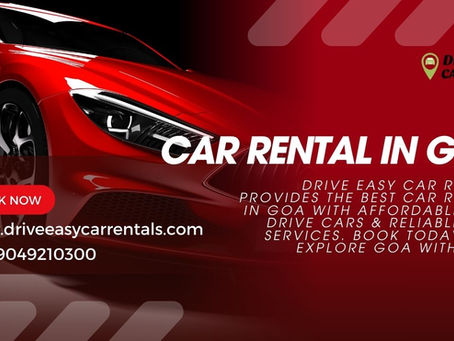 Car Rental in Goa – Travel Smart with Drive Easy Car Rentals