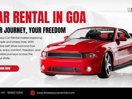 Car Rental in Goa – Travel Easy with Drive Easy Car Rentals