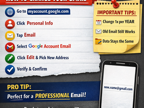 Big Google Update: You Can FINALLY Change Your Gmail Address!