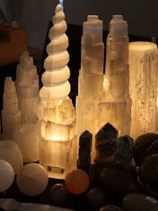 selenite towers from crystal show