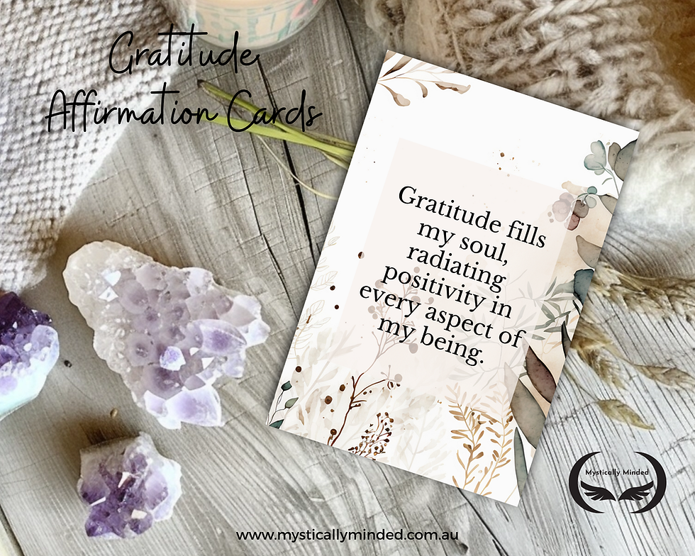 Thumbnail: Gratitude Affirmation Cards