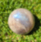Blue Moonstone Sphere with amazing blue flash
