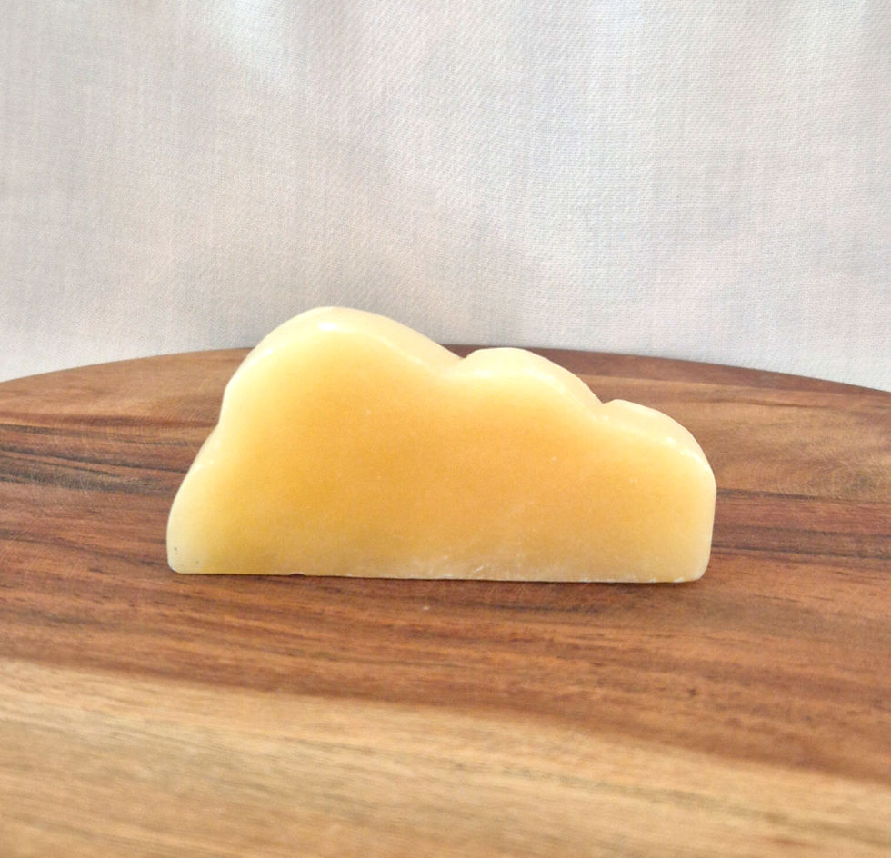 yellow calcite cloud