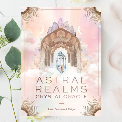 Astral Realms Crystal Oracle by Leah Shoman, Dark Moon Crystals, Prism + Fleur Design Studio main image 1