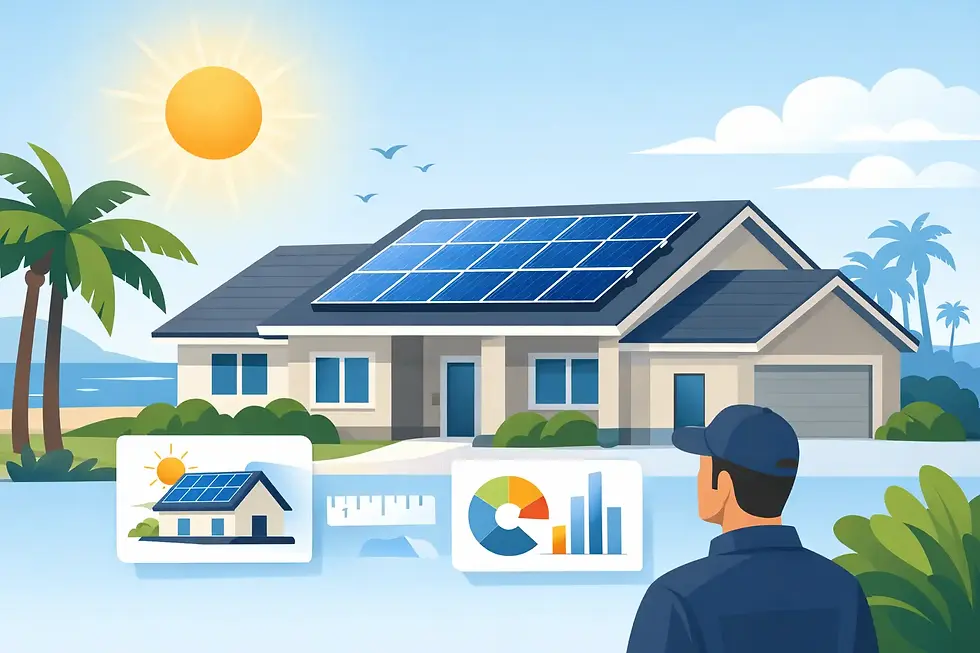 How to Size Home Solar for a Florida Home