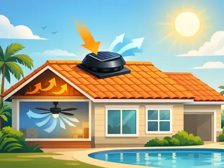 Solar Attic Fans for a Cooler Florida Home