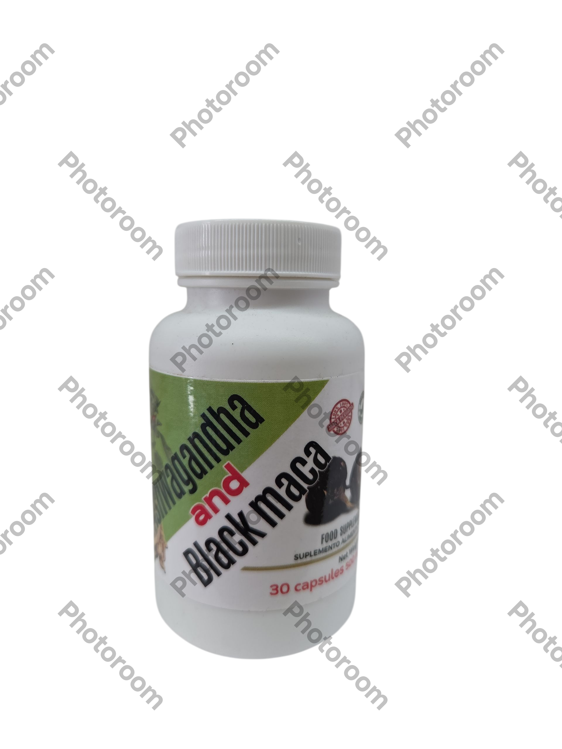 Ashwaganda & Black Maca 30 caps 500 mgs