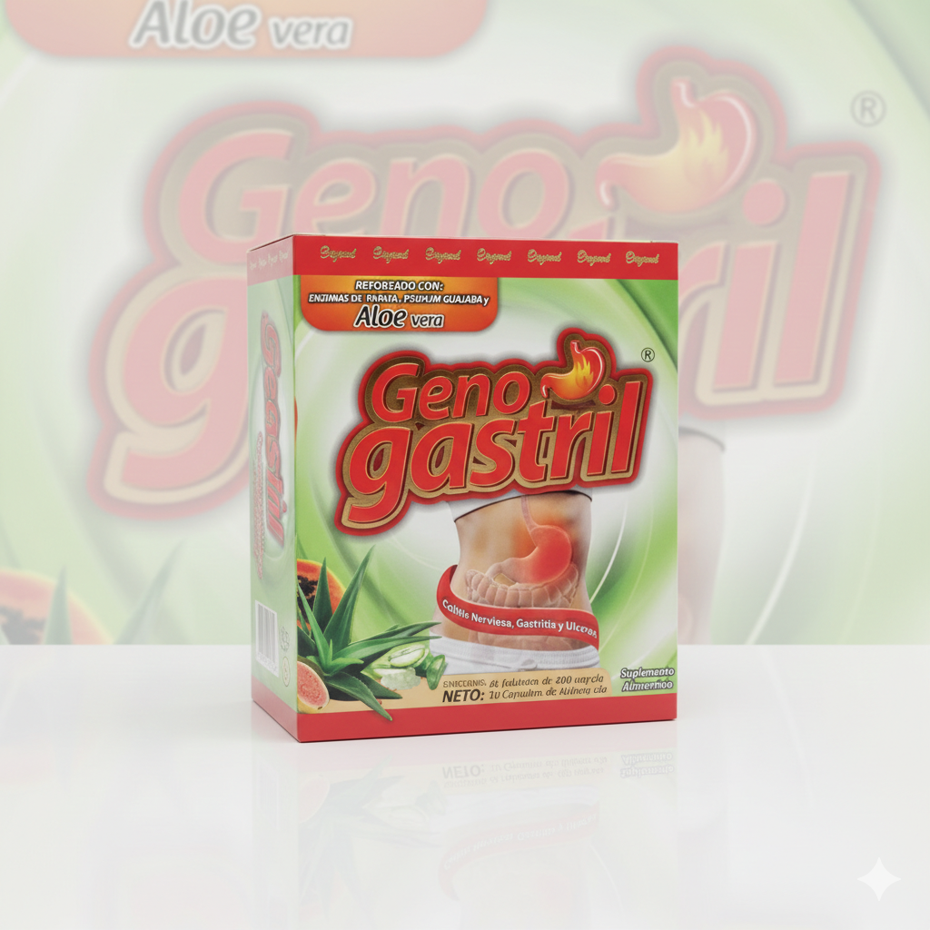 Geno Gastril 500 mg, 60 caps