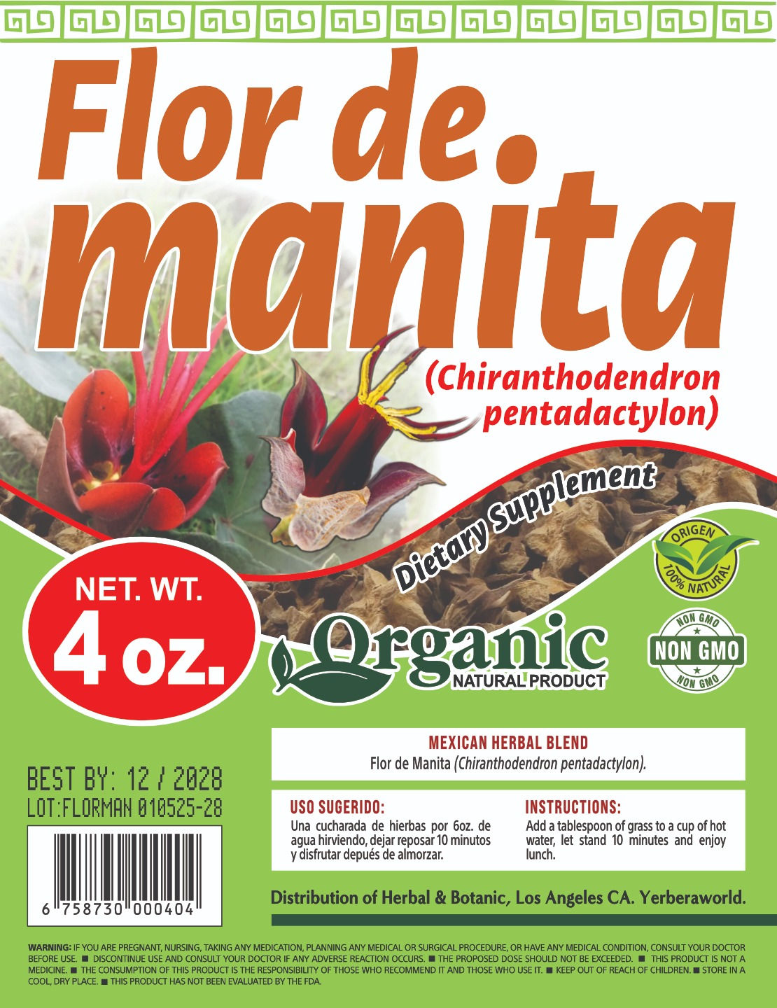 Flor de manita/Monkey's hand tree