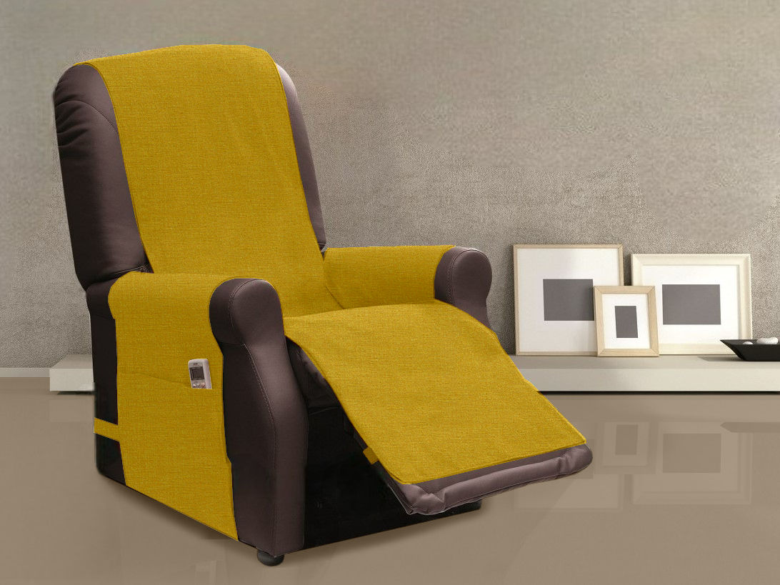 copripoltrona relax impermeabile antimacchia idrorepellente oro