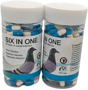 6 IN 1 Pigeon And Poultry Antibiotic,Antiviral
