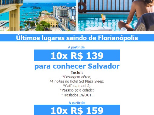Sol, Praia e Calor é igual a Bahia