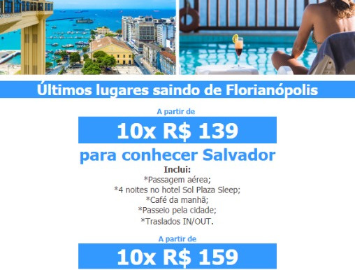 Sol, Praia e Calor é igual a Bahia