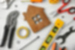 Tools and materials for fixing small home repairs before selling a house