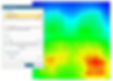 Thermal simulation of semiconductors in Simcenter FLOEFD, analyzing temperature distribution and thermal management in electronic packaging.