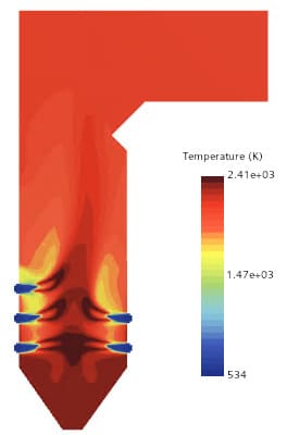 Temperature profile
