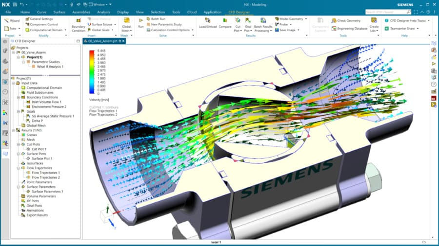 NX CFD Designer Interface