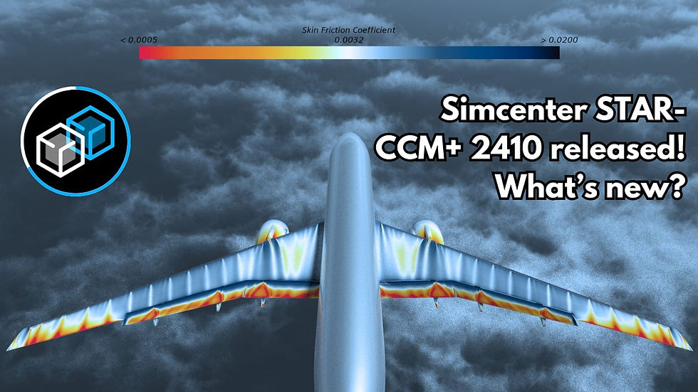 Simcenter STAR-CCM+ 2410 released! What’s new?