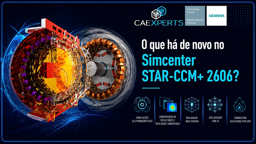 O que há de novo no Simcenter STAR-CCM+ 2606?