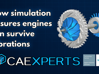 How simulation ensures engines can survive vibrations