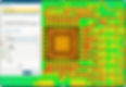 Thermal simulation of a PCB in Simcenter FLOEFD, analyzing temperature distribution, copper traces, and heat dissipation in electronic components.