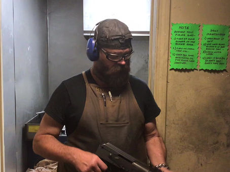 Building an AK sporter Part 9 - test firing video