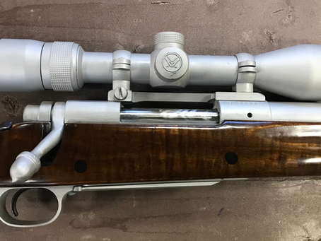 Custom rifle project finished
