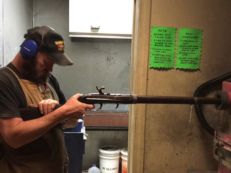 Video of the Hall rifle