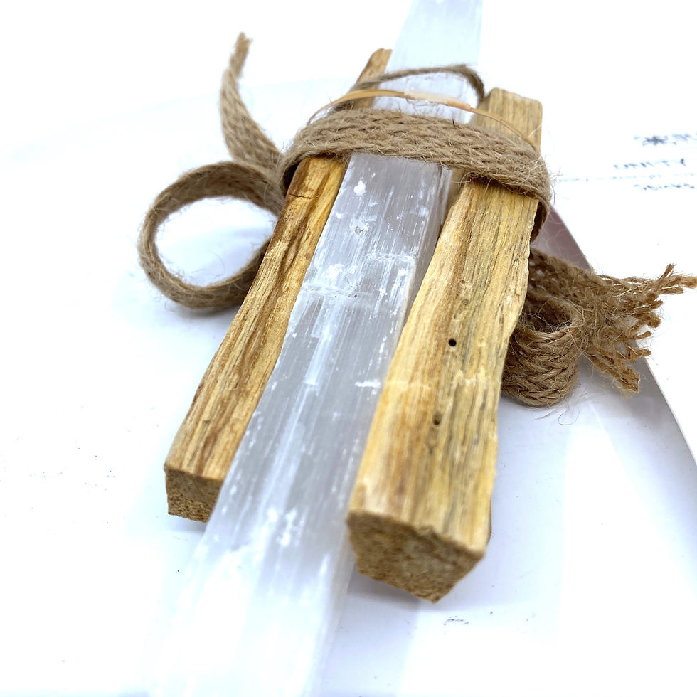 Thumbnail: Uplifting Bundle, Palo Santo & Selenite Wand