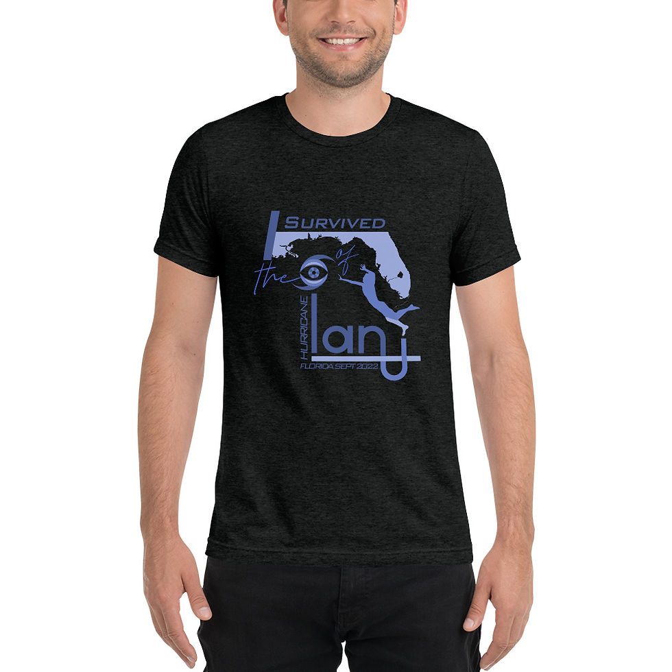 Thumbnail: I Survived the Eye of Hurricane Ian Short sleeve t-shirt