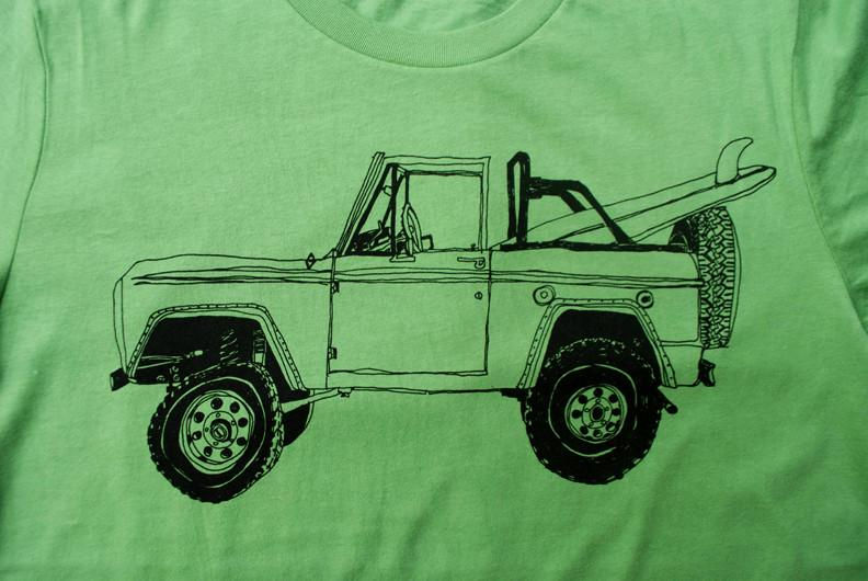 Thumbnail: Bronco Surf Trip Leaf Green
