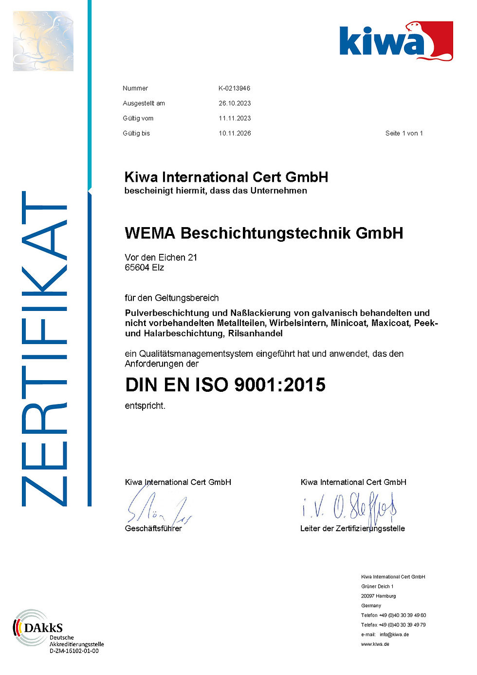 DIN ISO 9001